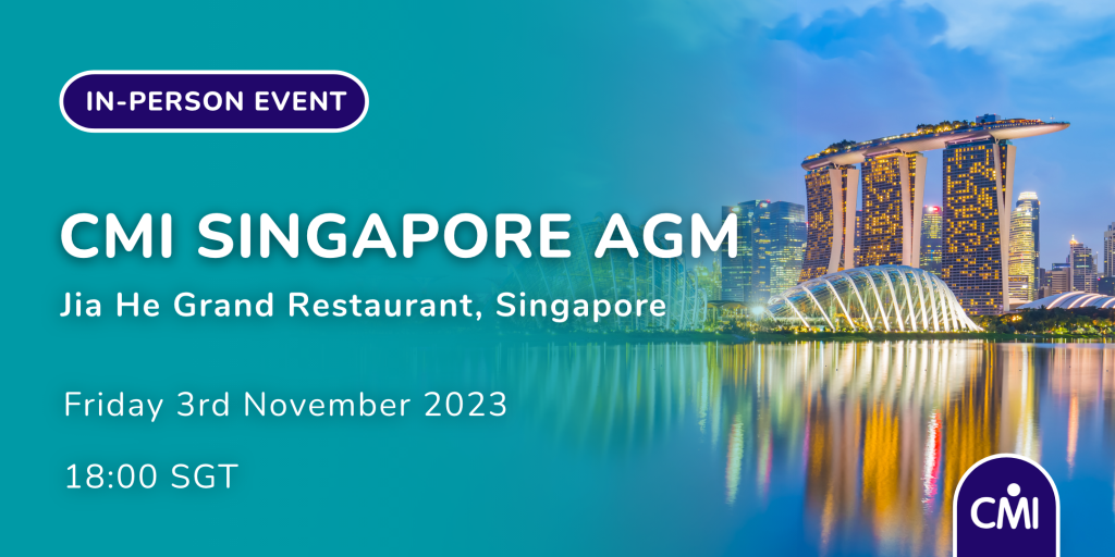 CMI Singapore AGM 2023 - CMI