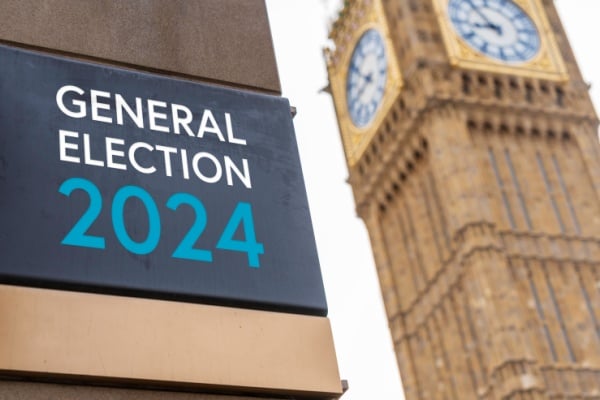 A general election poster