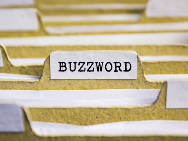 A folder labelled 'buzzword'